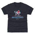 Columbus Aviators Primary Logo WHT