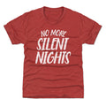 Christmas No More Silent Nights WHT