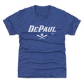 DePaul Blue Demons Softball Minimalist WHT