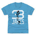 Derwin James Los Angeles C Bold Number WHT