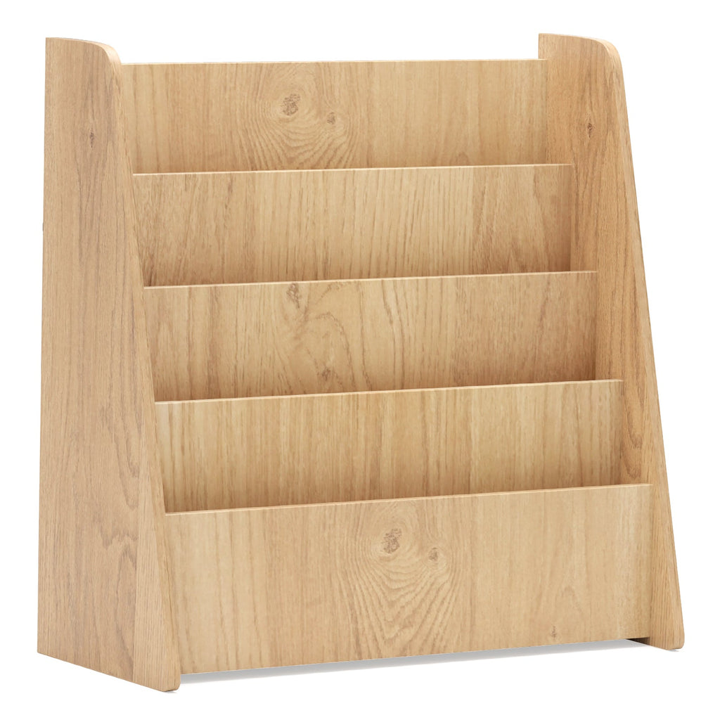 4-Tier Kids Bookshelf with Deep Compartments for Bedroom