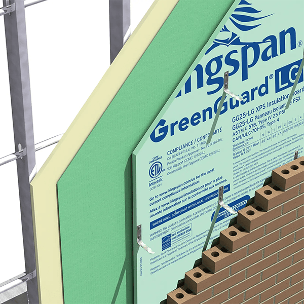 Kingspan GreenGuard GG25-LG XPS 4ft x 8ft Insulation Board - All Sizes