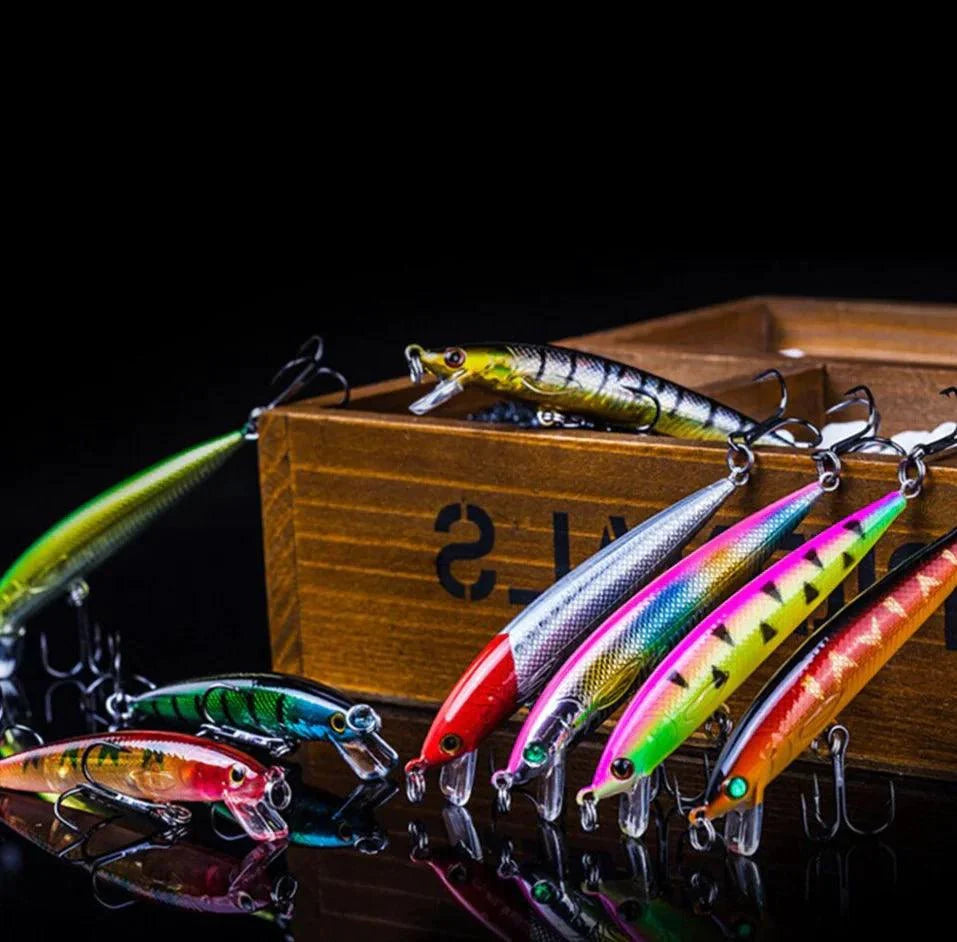 7CM Triple-Sharp Minnow Fishing Lure