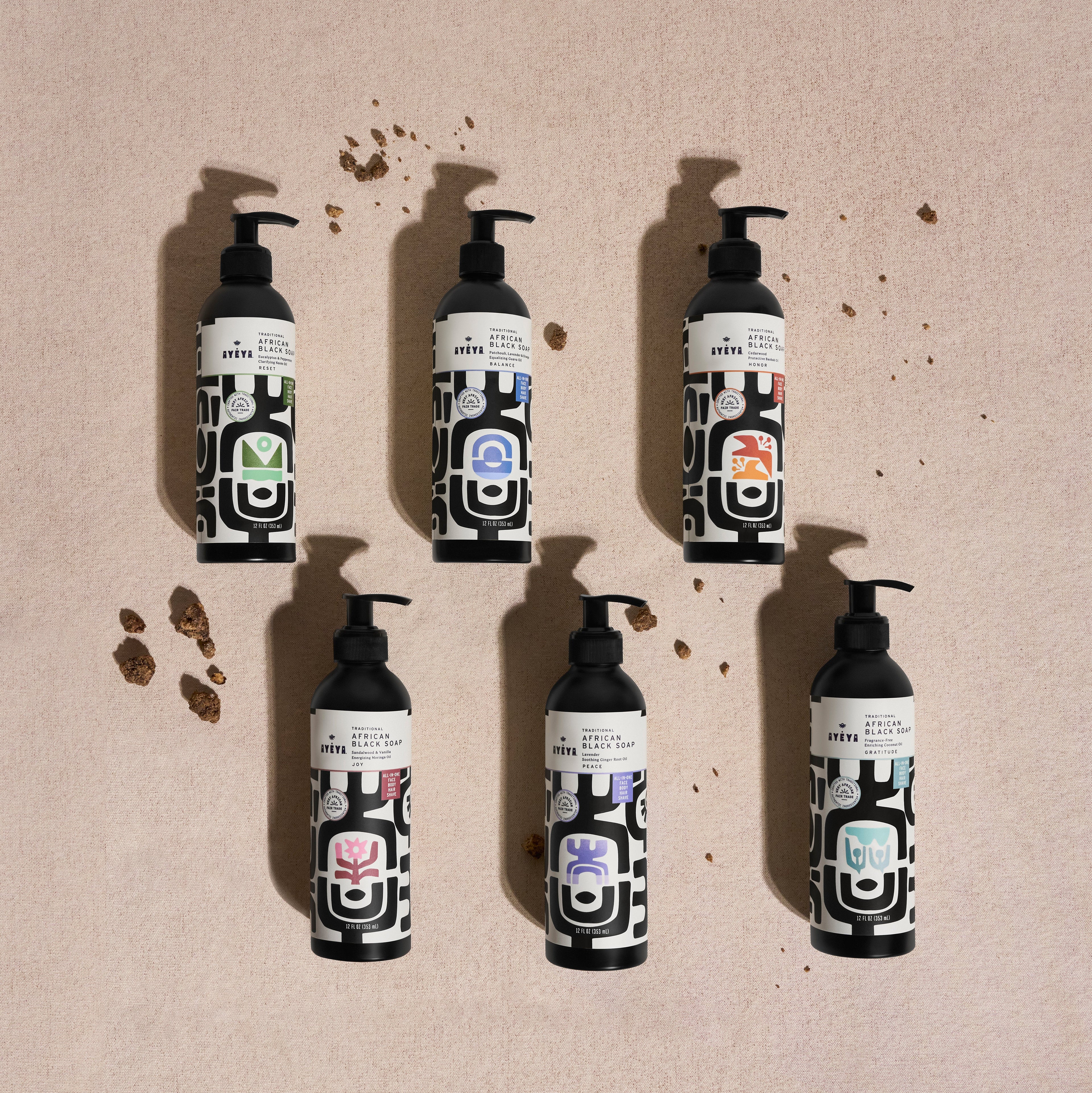 Traditional African Black Liquid Soap <br> Gratitude