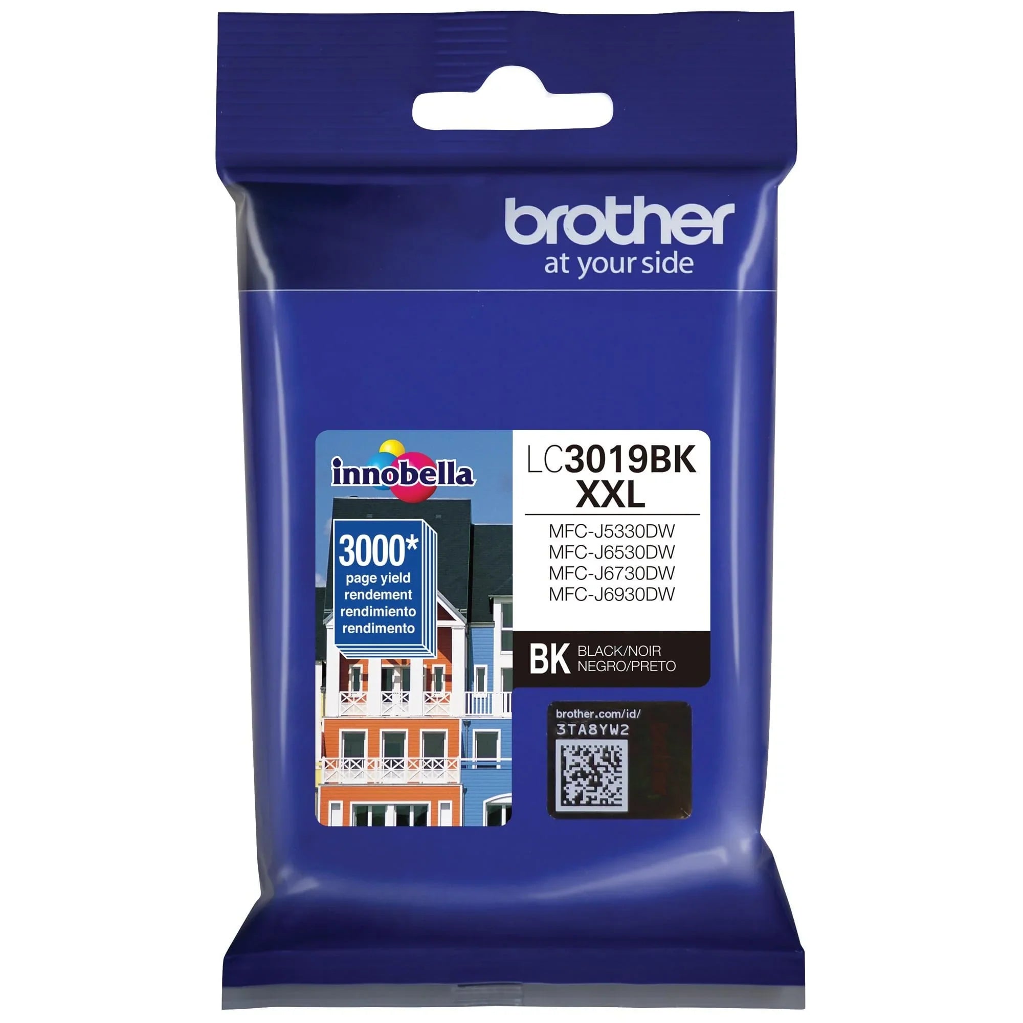 New, Pre-Owned - Brother LC3019 Suprt High-Yield Black Ink Cartridge, LC3019BK