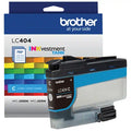 New, Pre-Owned - Brother LC404 Standard-Yield Cyan Ink Cartridge, LC404C