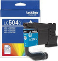 New, Pre-Owned - Brother LC504 Standard Yield Cyan Ink Cartridge