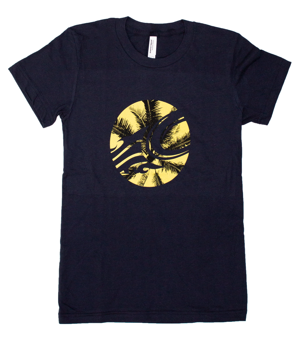 PALM T-SHIRT NVY XL