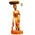 Lady with Basket and Fish