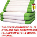 Large Triangle Pillow and 3 Pads No Fill