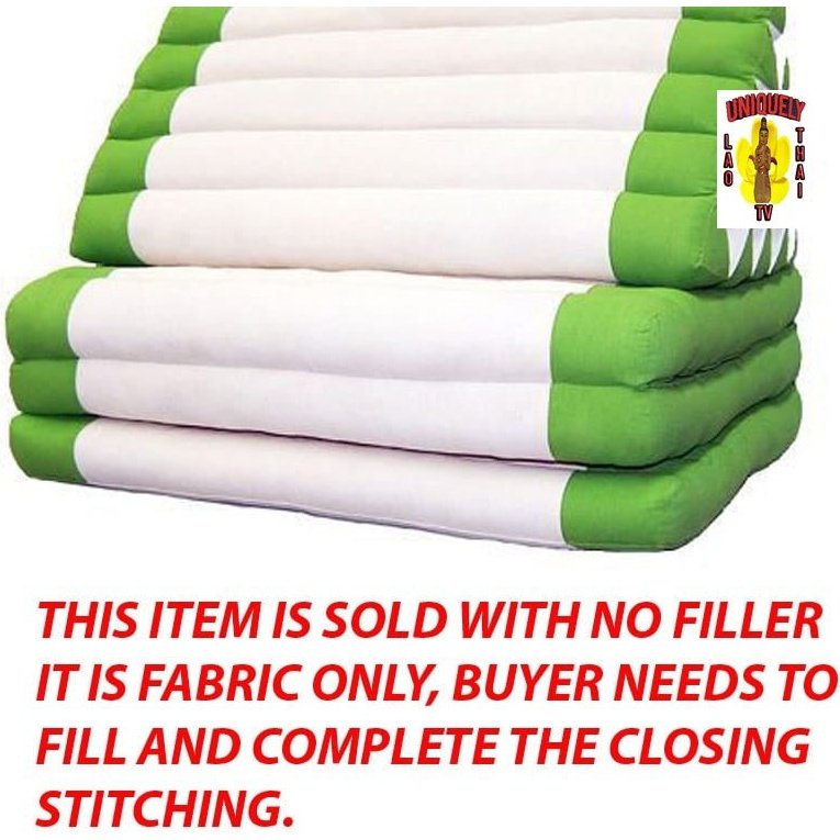 Large Triangle Pillow and 3 Pads No Fill