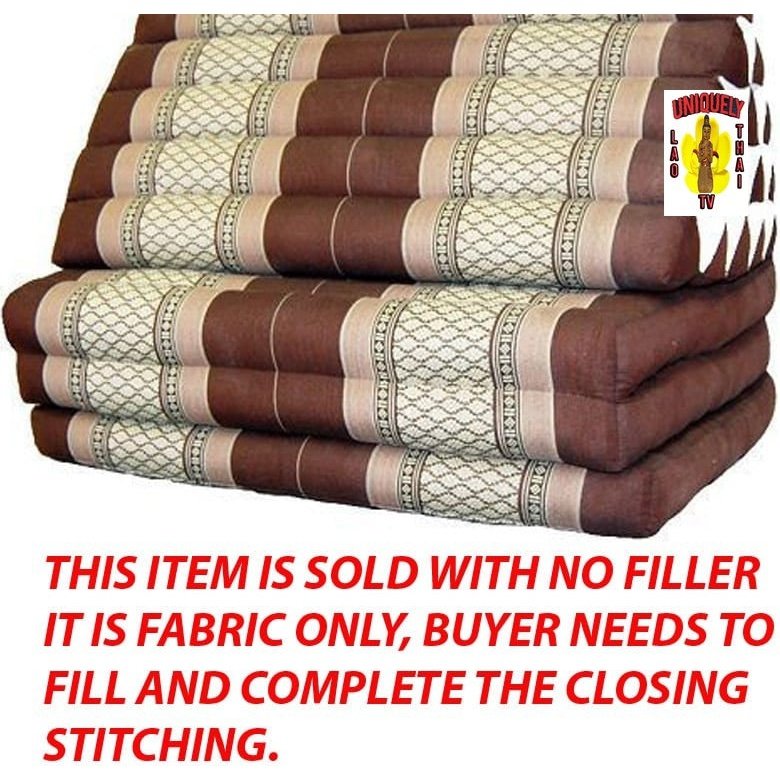 Large Triangle Pillow and 3 Pads No Fill