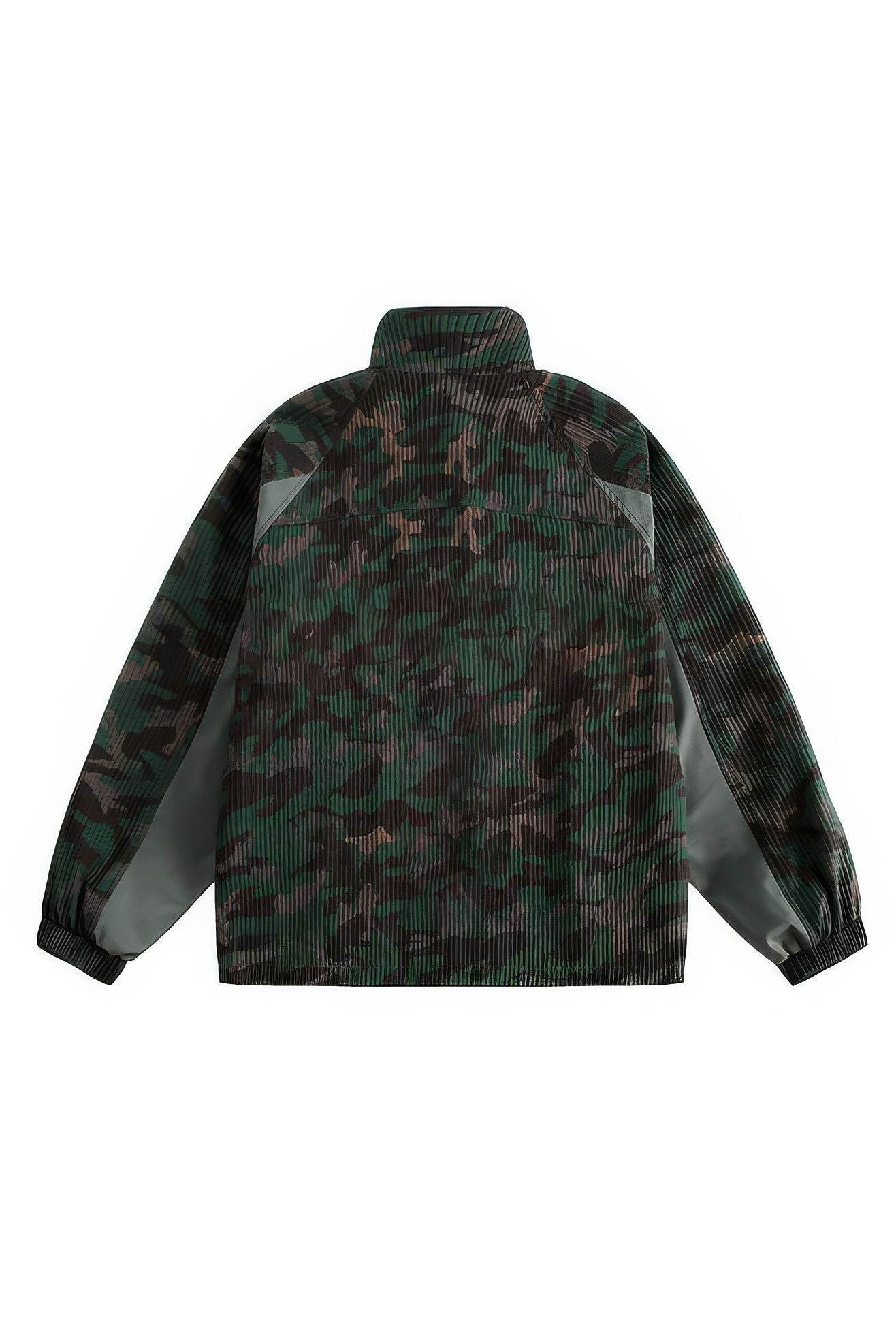 Loose Fit Corduroy Camouflage Jacket - Urban Streetwear Essential