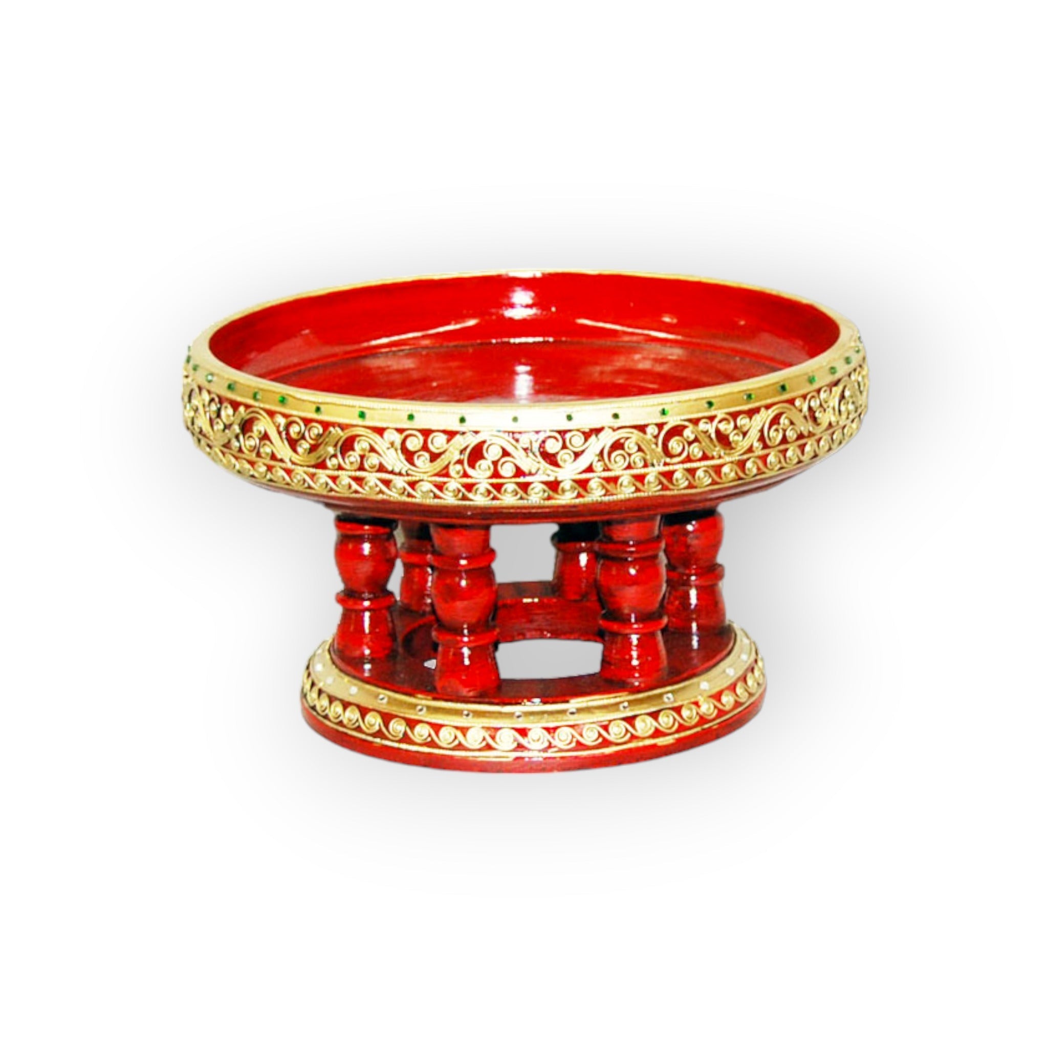 Wooden Ceremonial Bowl 12" Diameter