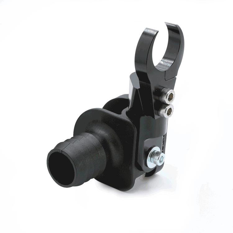 MAC-XC Magnetic Quick-Release for Helmet Air Pumper - with 1.25  Bar Mount