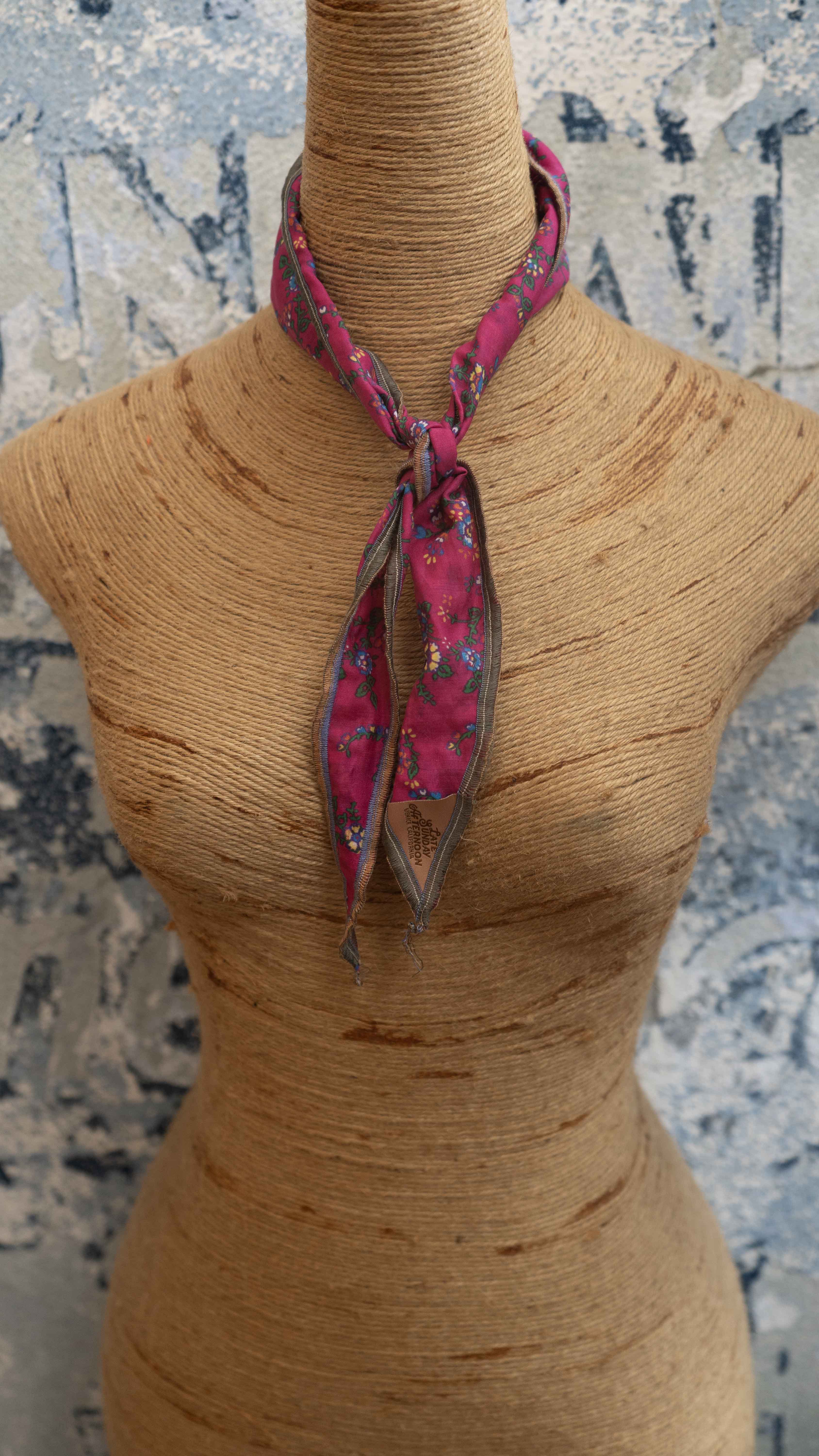 Magenta Summer Neck Scarf