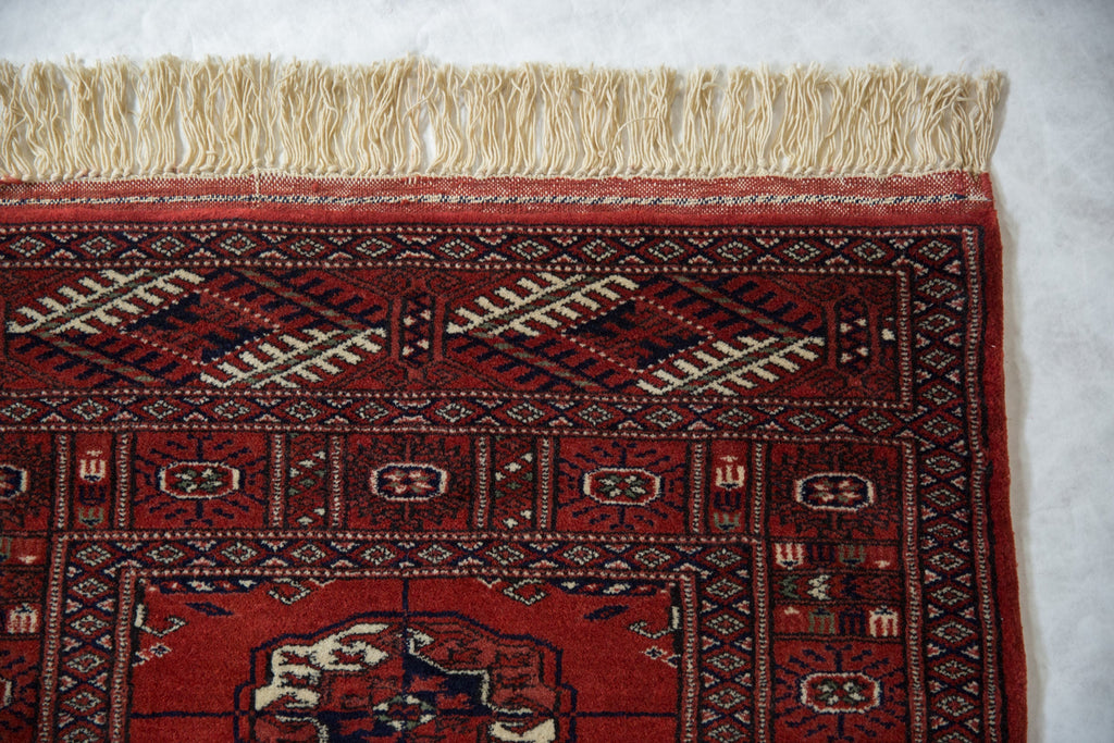 2.5x4 Vintage Fine Bokhara Rug Runner