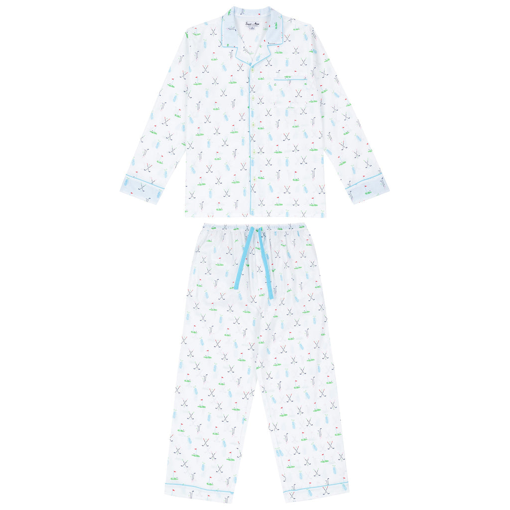Men's Golf Long PJ Set