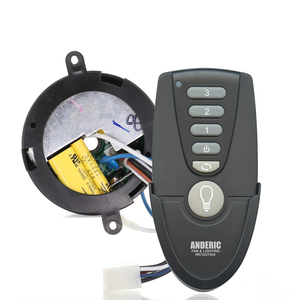 Substitute for Hunter 8511204 Ceiling Fan Receiver [MR77A-RR7222T434-KIT]
