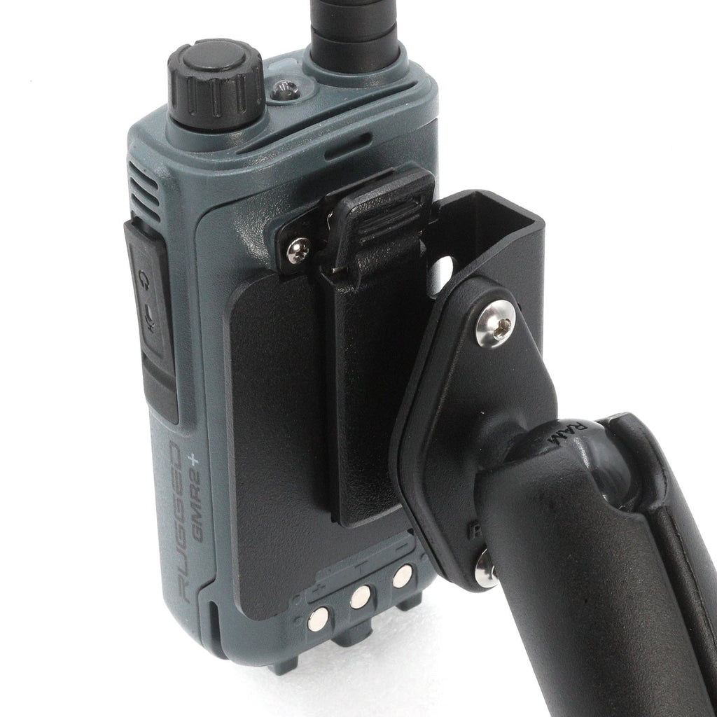 RAM Mount for Handheld Radios - Suction Cup Mount / Radio and Hand Mic