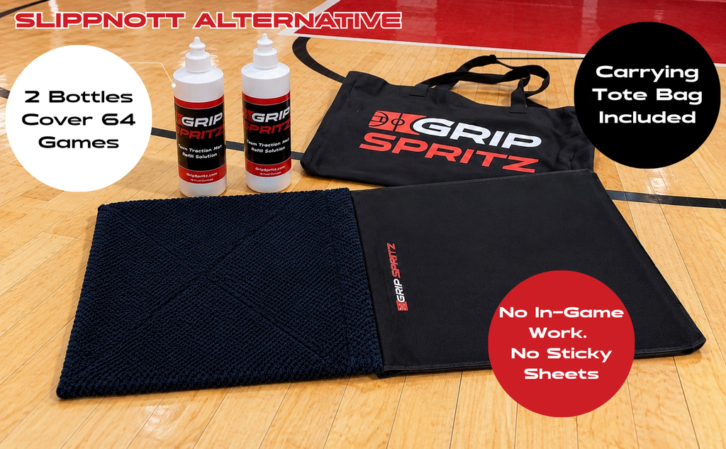Grip Spritz School Bundle | Basketball Traction Mat System for Boys & Girls Programs