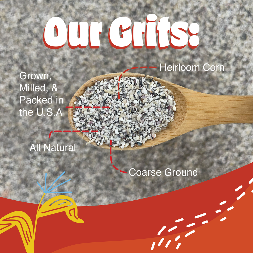 Western Heirloom Blue Corn Grits