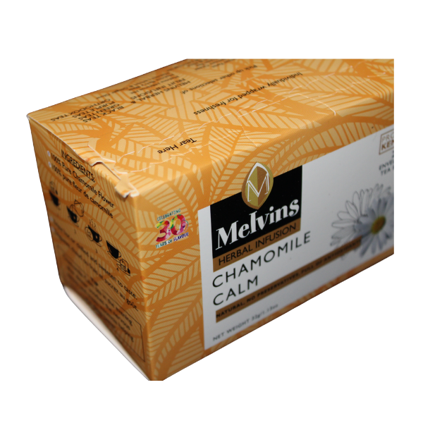 Melvins Herbal Infusion Chamomile Calm 25 Bags