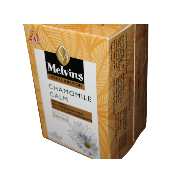 Melvins Herbal Infusion Chamomile Calm 25 Bags