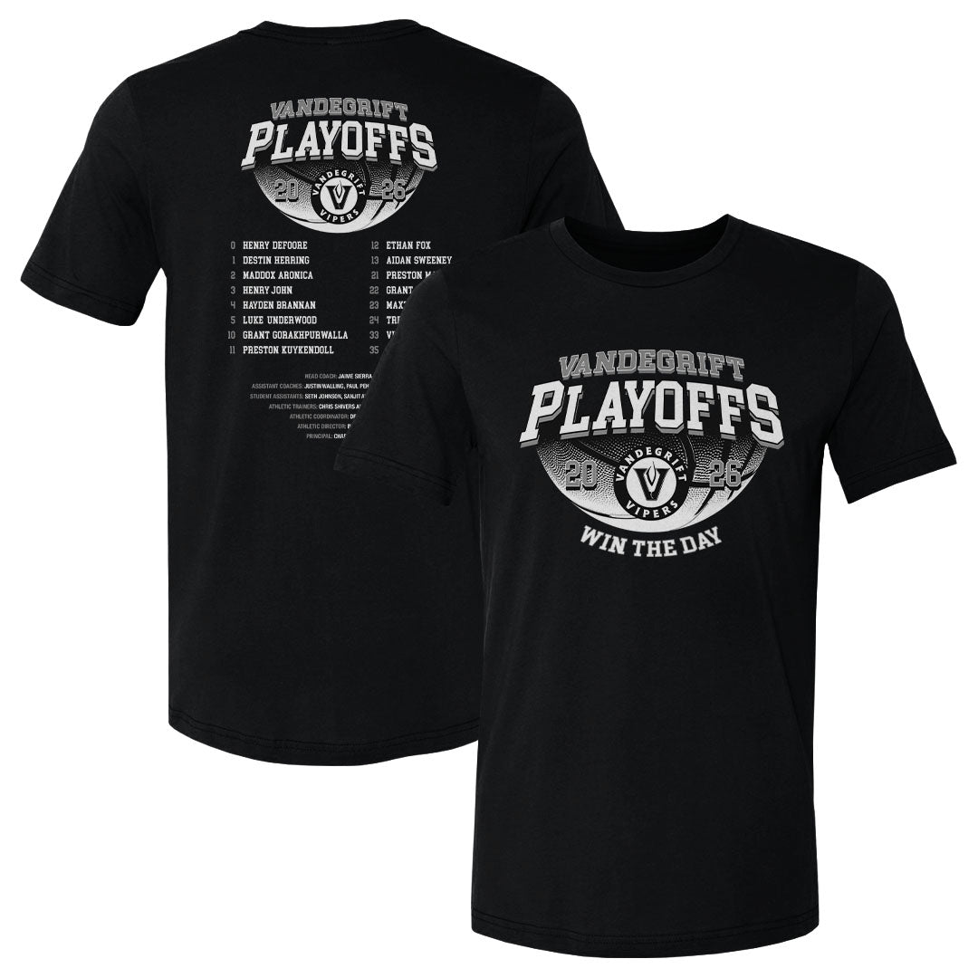 Vandegrift Crown Trio 2026 Playoffs Basketball F&B WHT