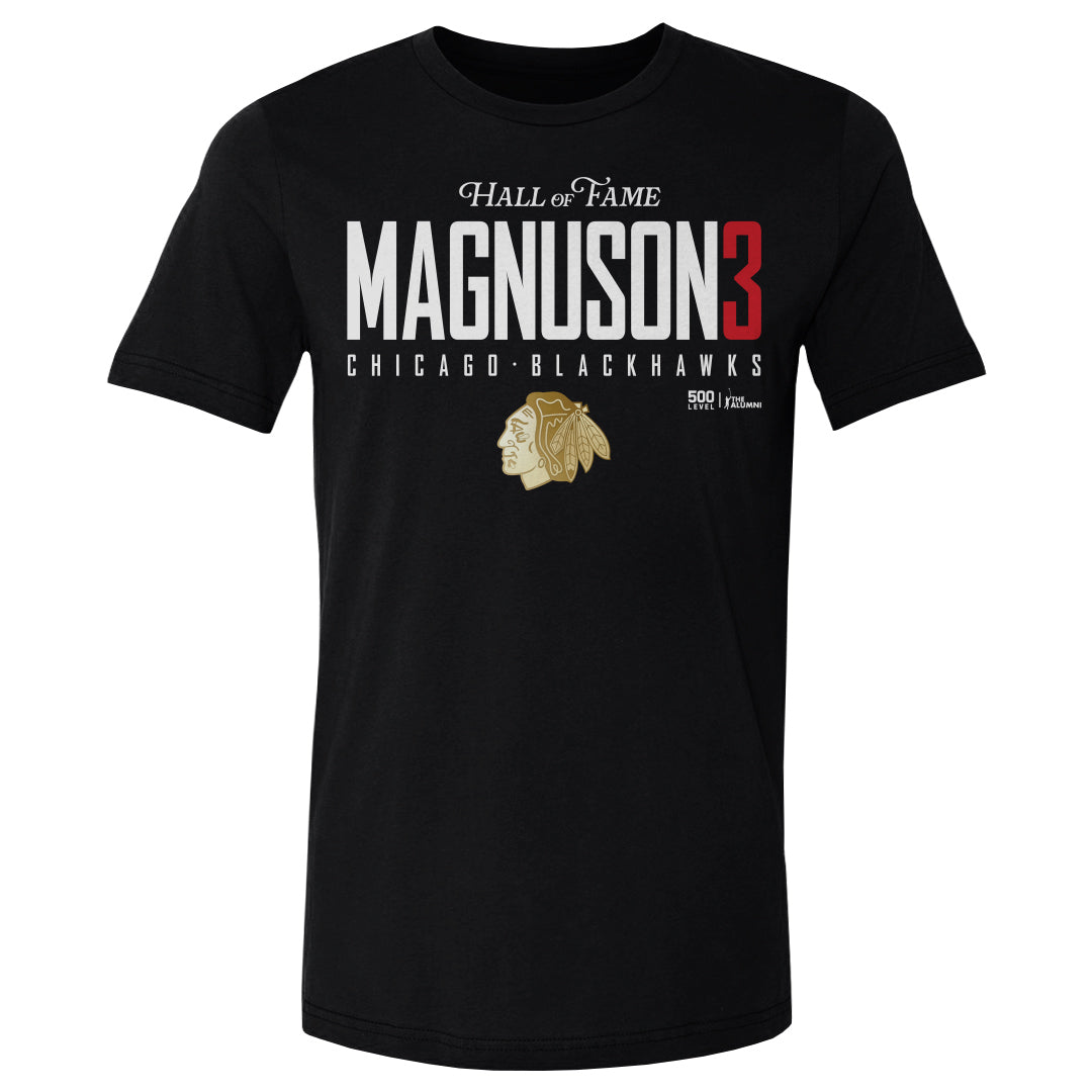 Keith Magnuson Chicago Blackhawks H.O.F. Elite WHT