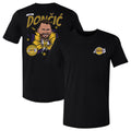 Luka Doncic Los Angeles Lakers Caricature F&B WHT