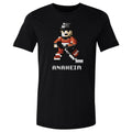 Anaheim Hockey 8-bit WHT