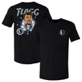 Cooper Flagg Dallas Mavericks Caricature F&B WHT