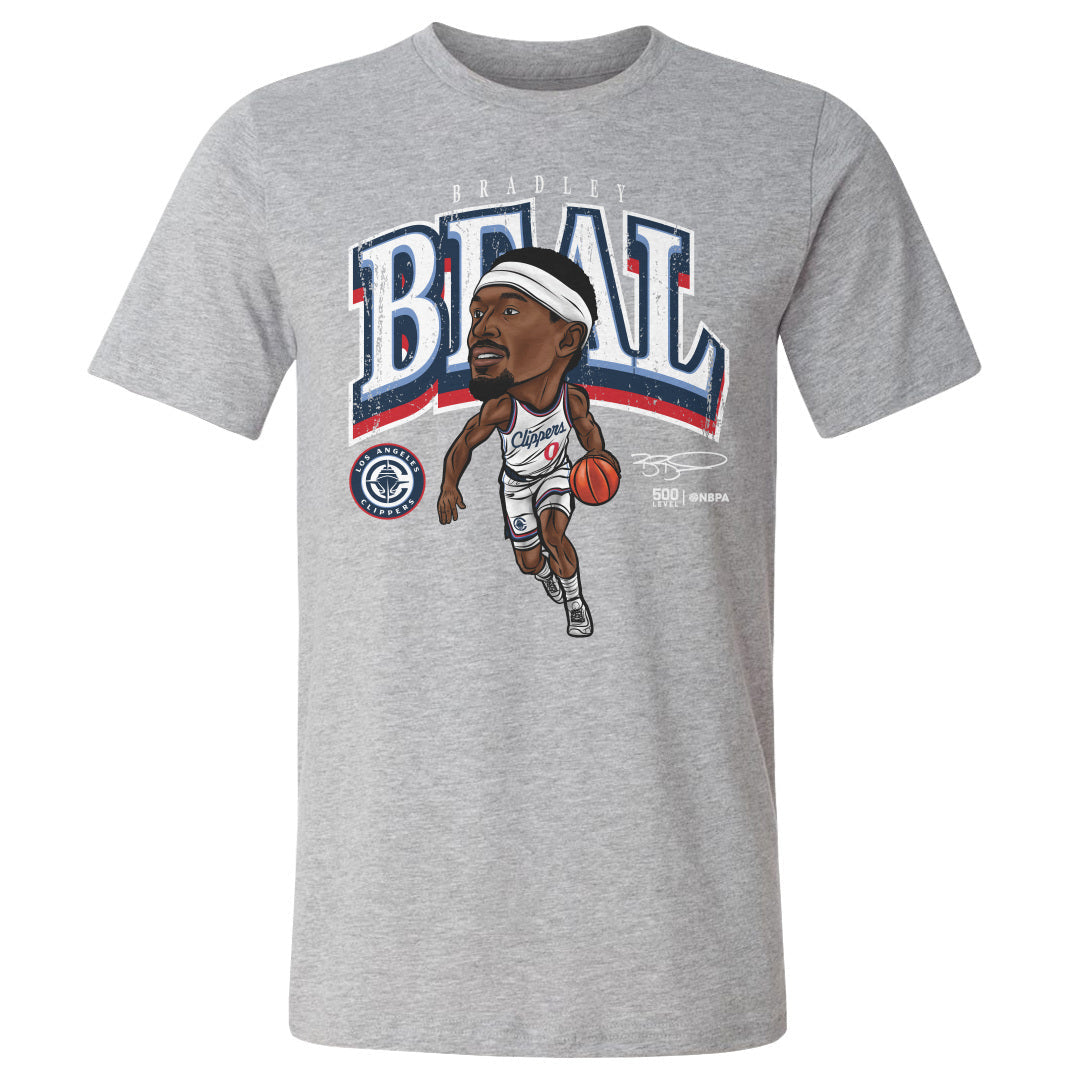 Bradley Beal Los Angeles Clippers Cartoon WHT