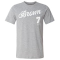Jaylen Brown Boston Script WHT