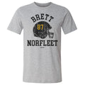 Brett Norfleet College Helmet Font
