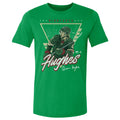 Quinn Hughes Minnesota Triangle Retro WHT