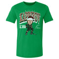 Kirill Kaprizov Minnesota Cartoon Santa Hat WHT