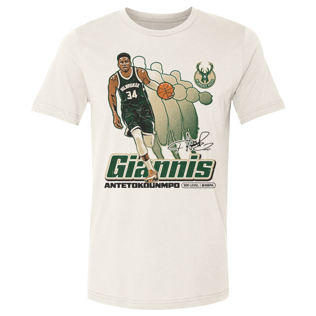 Giannis Antetokounmpo Milwaukee Bucks Retro