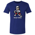 New York R Hockey 8-bit WHT