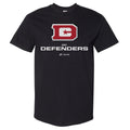 DC Defenders Primary Logo WHT