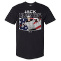 Jack Hughes New Jersey American Flag WHT