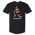 Anaheim Hockey 8-bit WHT