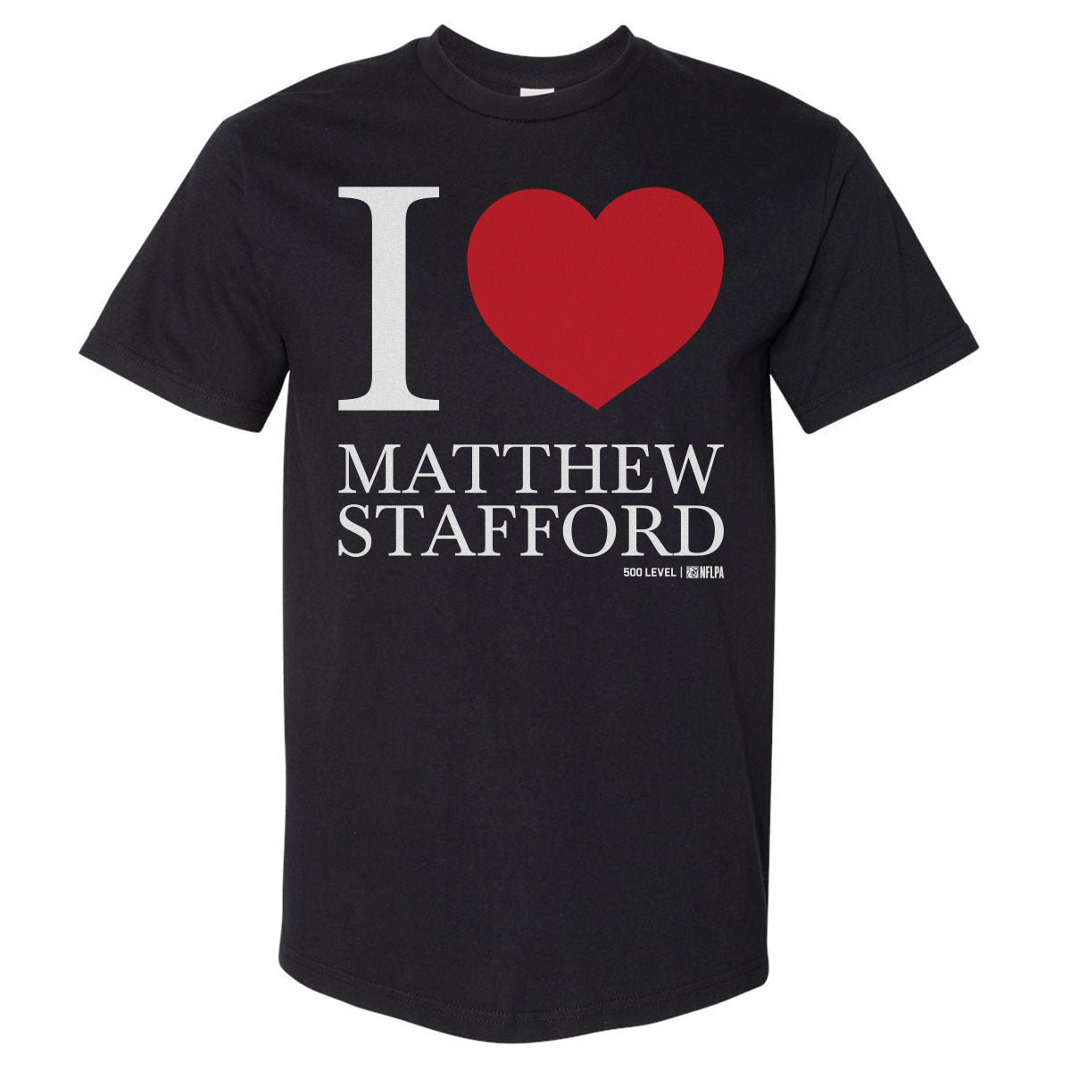 Matthew Stafford Los Angeles R I Love WHT