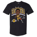 Rui Hachimura Los Angeles Lakers Cartoon WHT