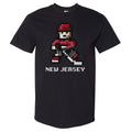 New Jersey Hockey 8-bit WHT