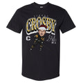 Sidney Crosby Pittsburgh Cartoon Santa Hat WHT