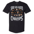 Seattle Football 2025 Champs Cartoon WHT