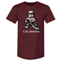 Colorado Hockey 8-bit WHT