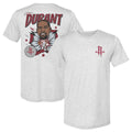 Kevin Durant Houston Rockets Caricature F&B